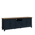 thumbnail image 1 of FESTIVO Rustic 72-Inch TV Stand with Adjustable Shelves, Hidden Storage - 72" in Width Navy, 1 of 5