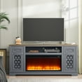 thumbnail image 1 of FESTIVO Stylish 70" TV Stand with Storage for TVs up to 80" - Grey, 1 of 6