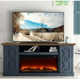 thumbnail image 1 of FESTIVO TV Stand For TVs Up To 78" With Fireplace Included, 1 of 7