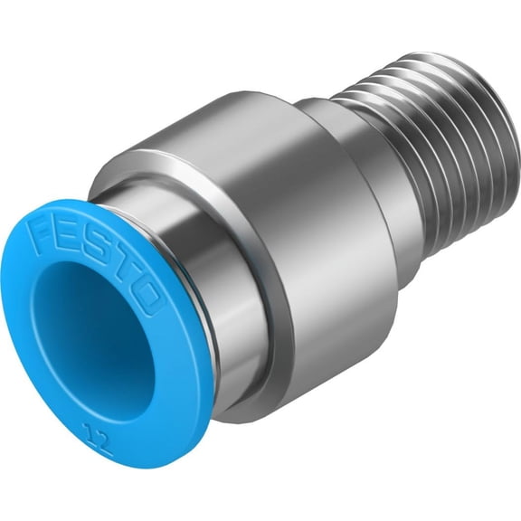 FESTO QS-1/8-8-I 153015 Push-in fitting (10 units/package)