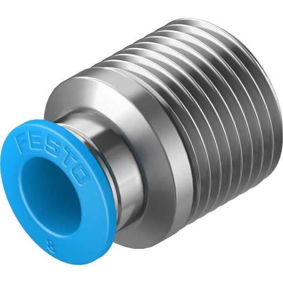 FESTO QS-3/8-8-I 153017 Push-in fitting (10 units/package)