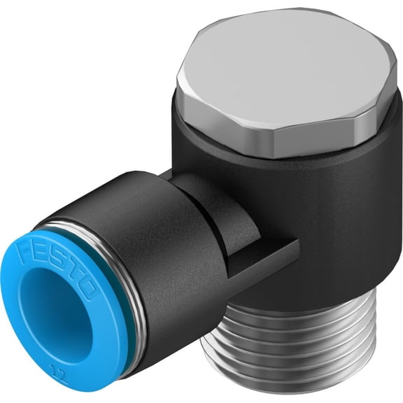 FESTO QSLV-G1/8-6-100 132061 Push-in L-fitting (100 units/package)