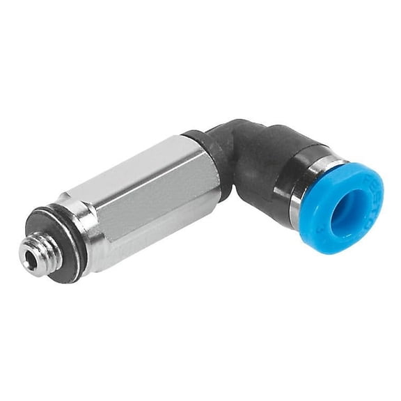 FESTO QSMLL-M5-6 153341 Push-in L-fitting (10 units/package)