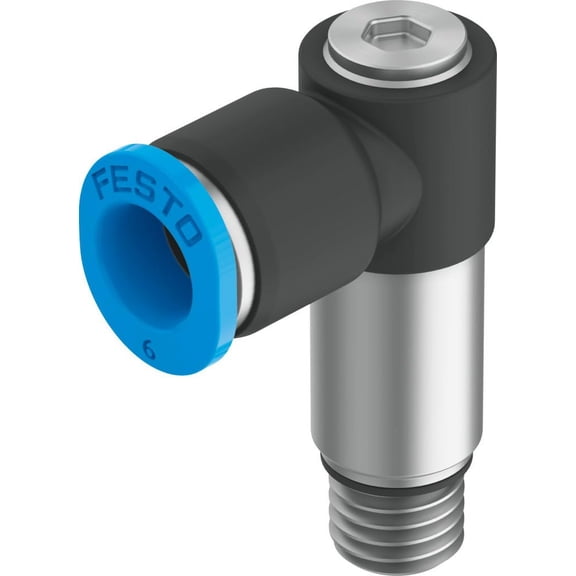 FESTO QSMLLV-M7-6-I 130837 Push-in L-fitting (10 units/package)