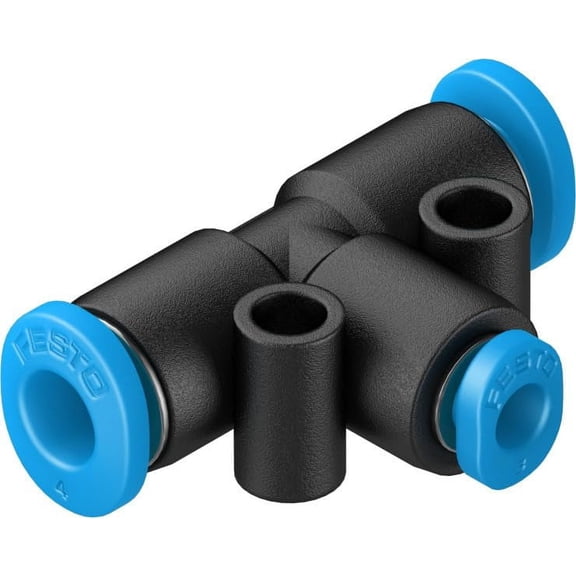 FESTO QSMT-6-100 130783 Push-in T-connector (100 units/package)