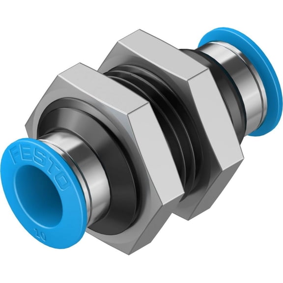 FESTO QSS-12 153161 Push-in bulkhead connector (10 units/package)
