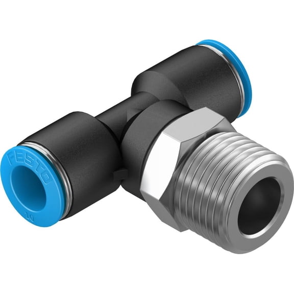 FESTO QST-1/8-6-100 130794 Push-in T-fitting (100 units/package)