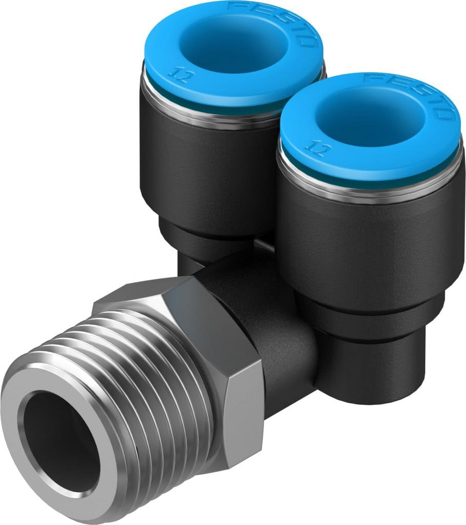 FESTO QSYL-G1/4-6 186191 Push-in Y-fitting (10 units/package) - Walmart.com