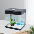 thumbnail image 1 of FETCOI 2.5 Gal Aquarium Kit 9.5L Fish Tank Black Bedroom Low Noise Desktop Fish Tank, 1 of 12