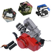 FETCOI 2 Stroke Racing Engine Motor 49cc 47cc 50cc ATV Pocket/Quad/Dirt Bike Pull Start