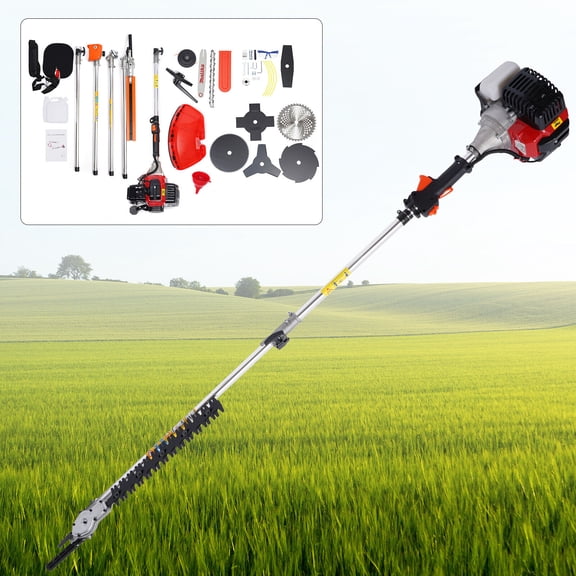 FETCOI 2-strokes 52CC Gas String Trimmer Grass Edger Weed Wacker Trimmer 1000ml