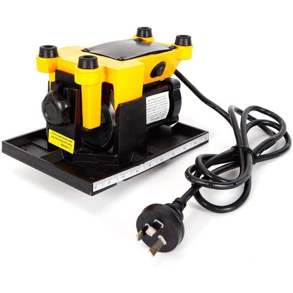 FETCOI 4-Inch Mini Table Saw Plastic Wood Glass Cutting Sawing Cutting Machine with 2 Saw Blades 4500rpm Carbide Tipped Blade 5/8" Cutting Depth 3 Wire