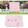 thumbnail image 1 of FETCOI 4pcs Artificial Roses Flower Wall Panels, 24 x 16 Inches 3D Peony Roses Flower Wall Panel Silk Flowers Suitable for Wedding Party Backdrop Wall Decoration, 1 of 10