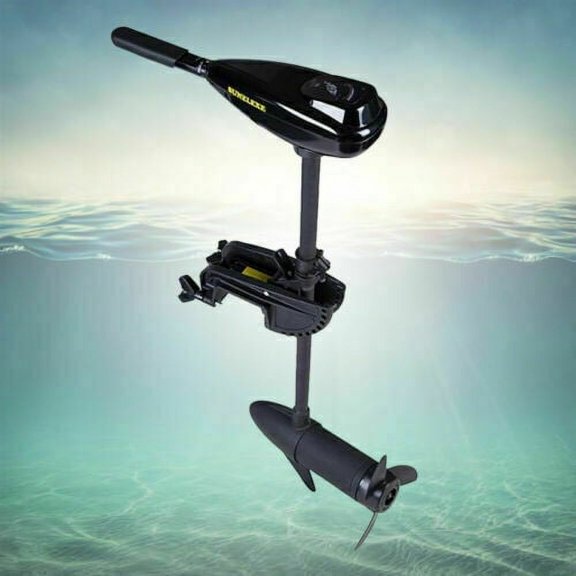 FETCOI 58LBS 12V Heavy Duty Electric Thrust Trolling Motor Outboard Fishing Boat Engine