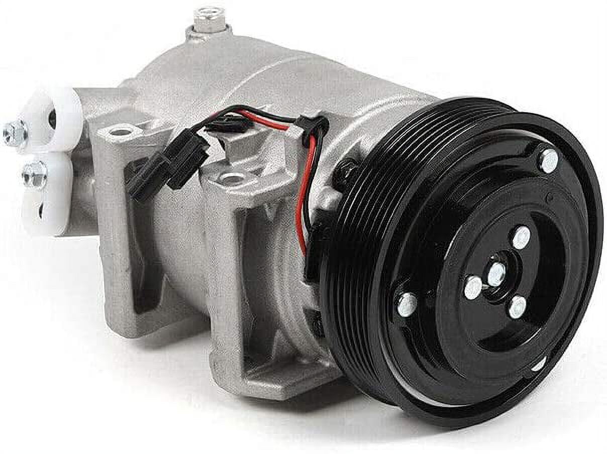 FETCOI AC Compressor & A/C Clutch A/C Air Conditioner Compressor Compatible with Nissan Rogue 2.5L 5L 2008 2009 2010 2011 2012 2013 92610JM01C