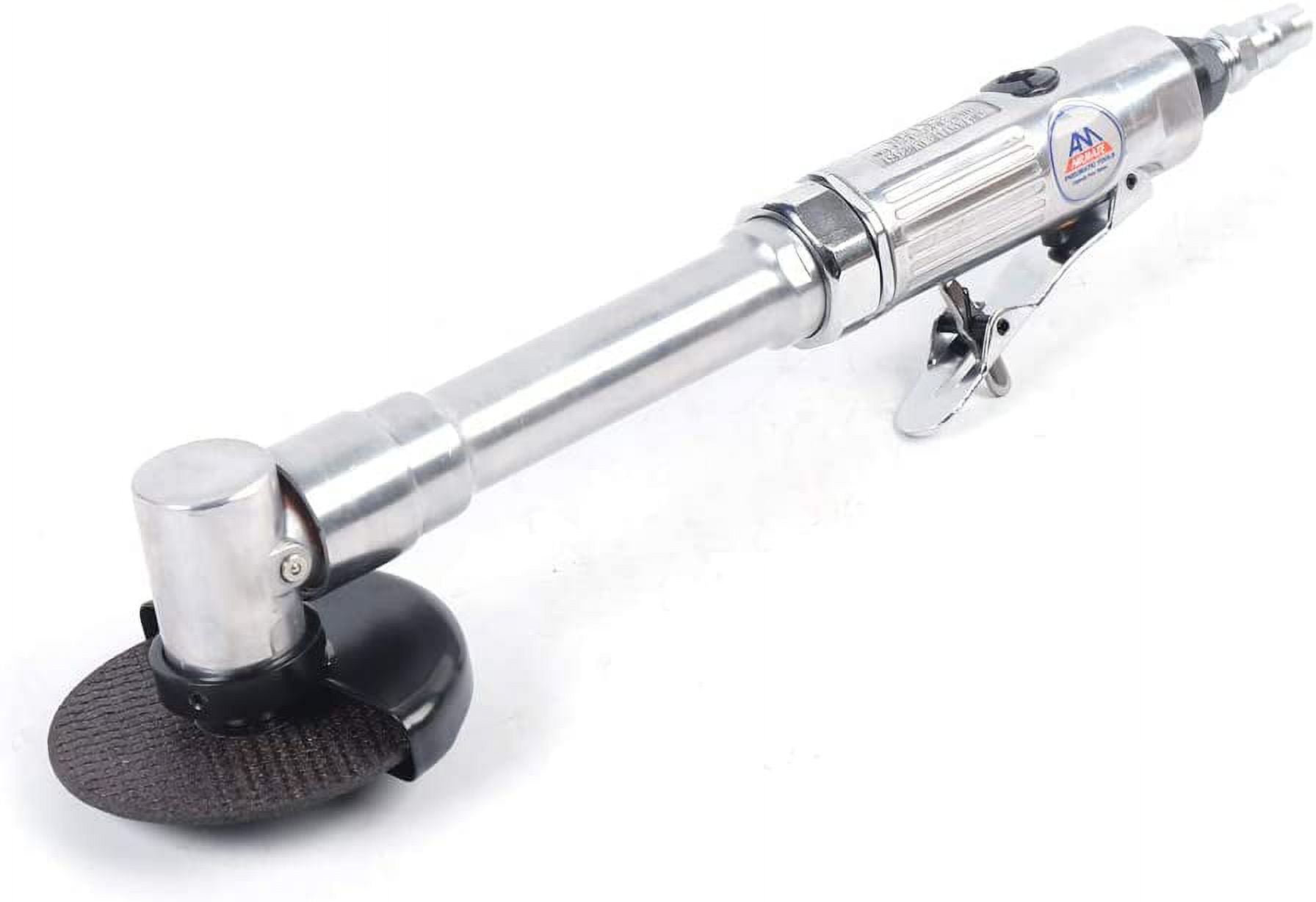 FETCOI Angle Grinder Tool, 1/4 " Pneumatic Cutting Machine Air Angle Grinder Air Cutter Grinding Tool Long Handle