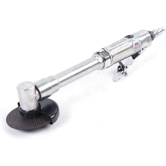 FETCOI Angle Grinder Tool, 1/4 " Pneumatic Cutting Machine Air Angle Grinder Air Cutter Grinding Tool Long Handle