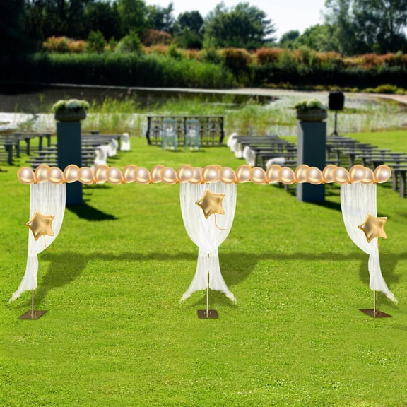 FETCOI Backdrop Stand Photography Background Frame Plant Stand Steel For Wedding Party