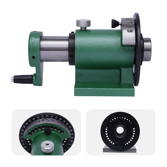 FETCOI Cast Steel 5C Collet Precision Spin Index Spin Jigs Standard 5C Rotating Fixture