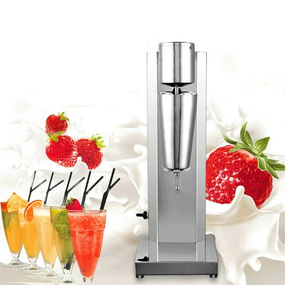 FETCOI Commercial Electric Milkshake Maker Drink Mixer Shake Machine Smoothie Milk 180W