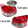 thumbnail image 1 of FETCOI For 2007-2012 Toyota Yaris Sedan Left Driver Side Halogen Tail Light Brake Lamp, 1 of 22