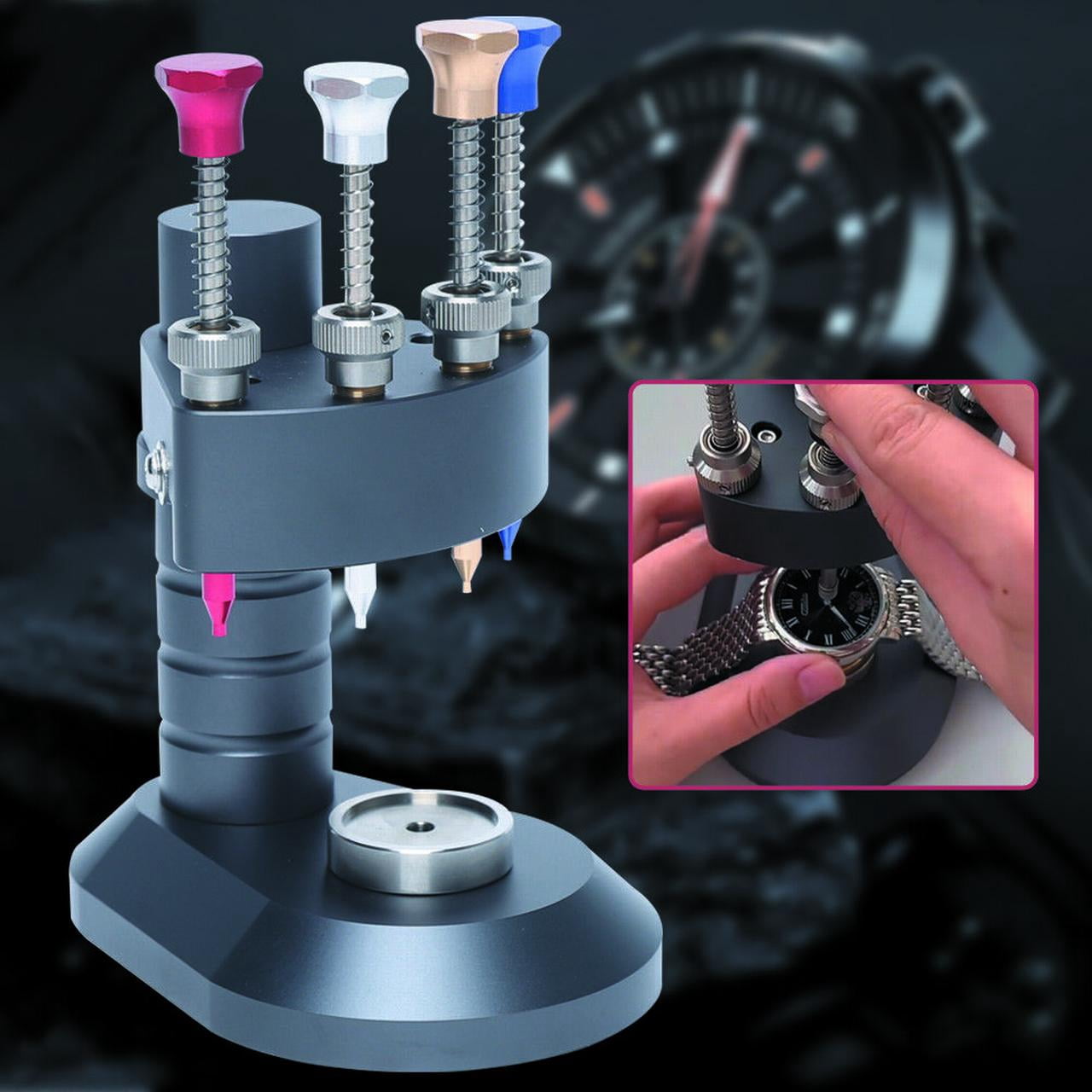 Watch Loading Tools FETCOI High-Precision Needle Loader Watch Hands Pressers Tool ...