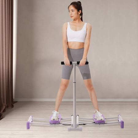 FETCOI Home Gym Portable Pelvic Floor Muscle Repair Device with Adjustable Rods 100kg (Purple)