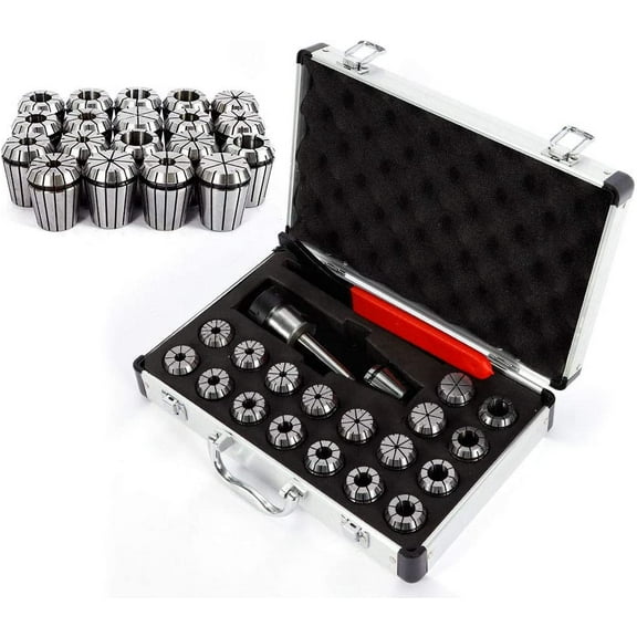 FETCOI MT2 ER32 M10 Spring Collet Set for Cnc Milling Lathe Engraving Machine and Tool Workholding Collets