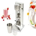 thumbnail image 1 of FETCOI Milkshake Maker, Stainless Steel Single Head 180W Electric Milkshake Drink Mixer 2 Speed Milk Shake Machine with PP Cup for Restaurant Cafe Bar, 1 of 12