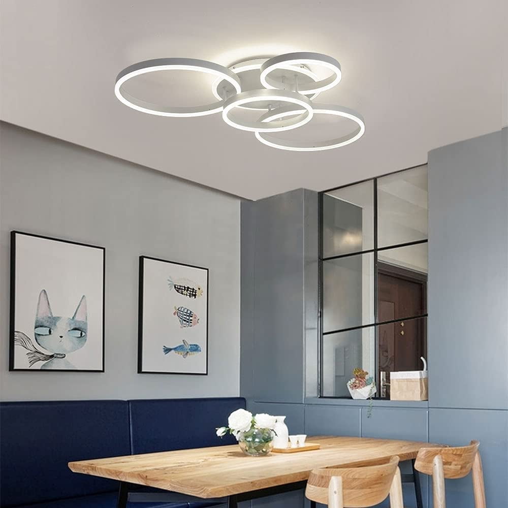 LED Circular Pendant Lighting | Ceiling Ring Pendant Light