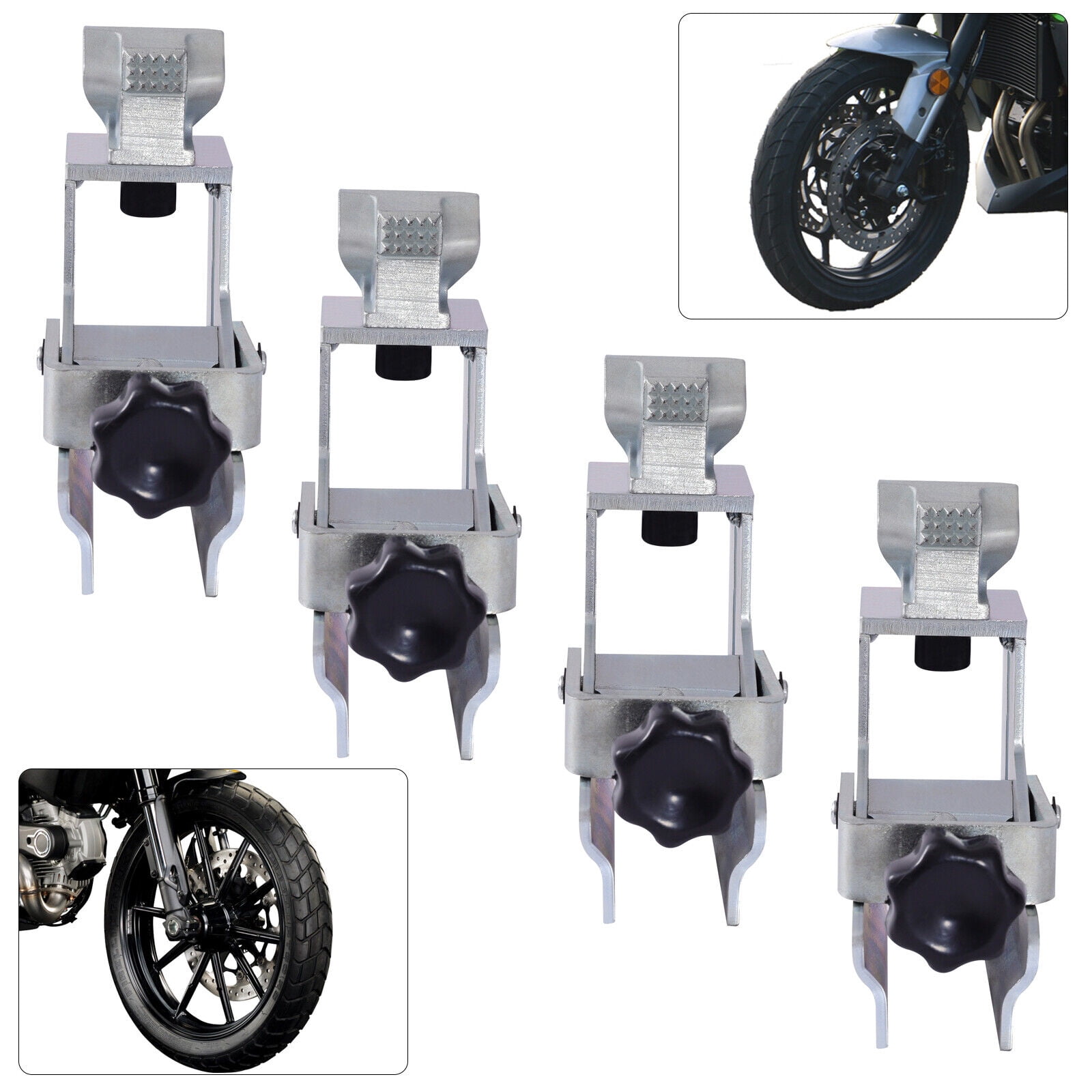 FETCOI Motorcycle Wheel Rim Adapter Tyre Tire Changer Clamp Jaw Remove Tool Set