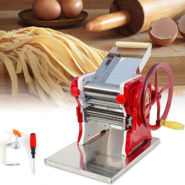 FETCOI Pasta Maker Machine Hand Crank Noodle Machine Multifunctional