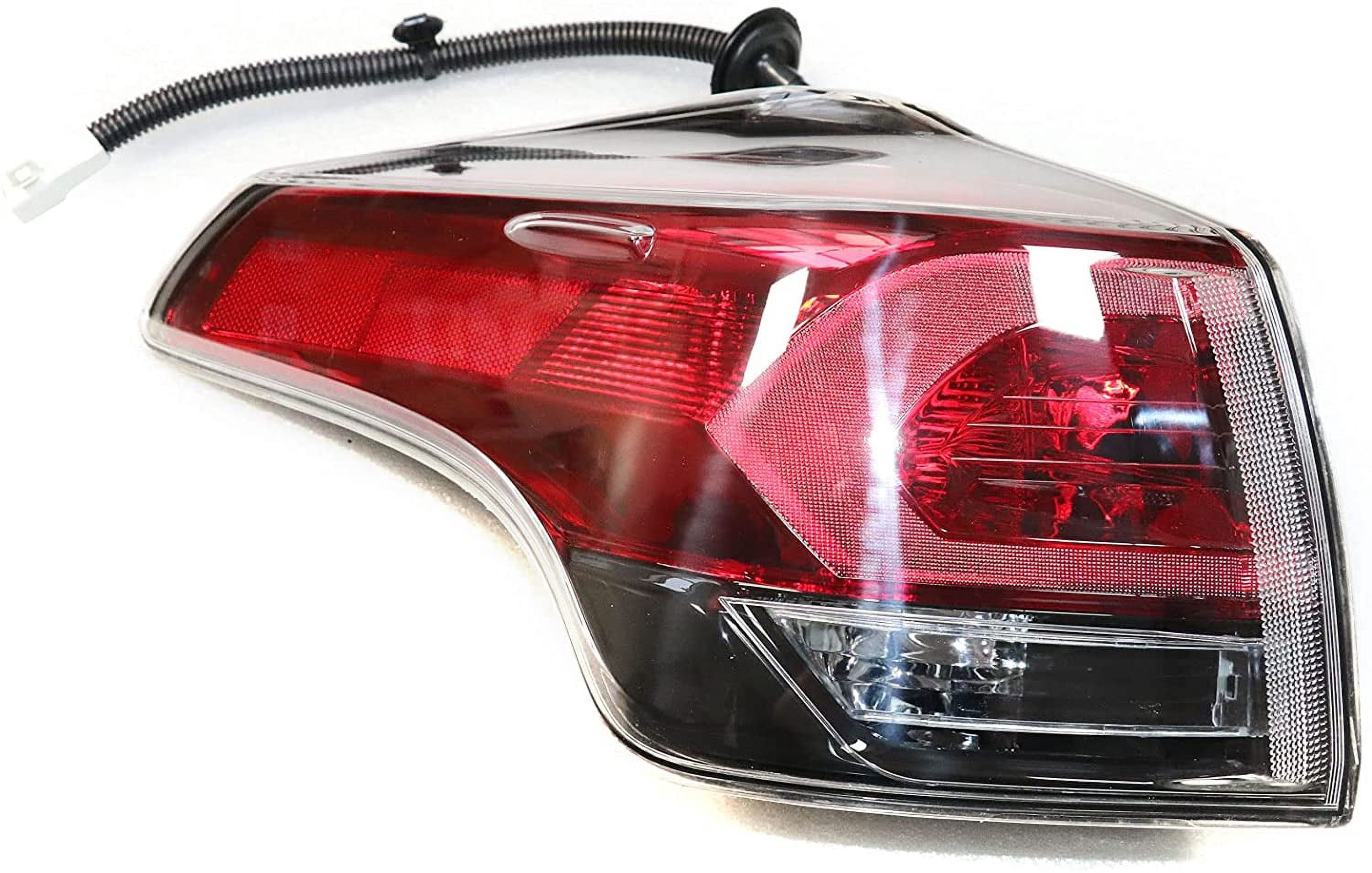 FETCOI Rear Outer Tail Light Assembly for Toyota RAV4 2016 2017 2018 Rear Tail Light Red Lens TO2804133, TO2805128 (Left Driver Side)