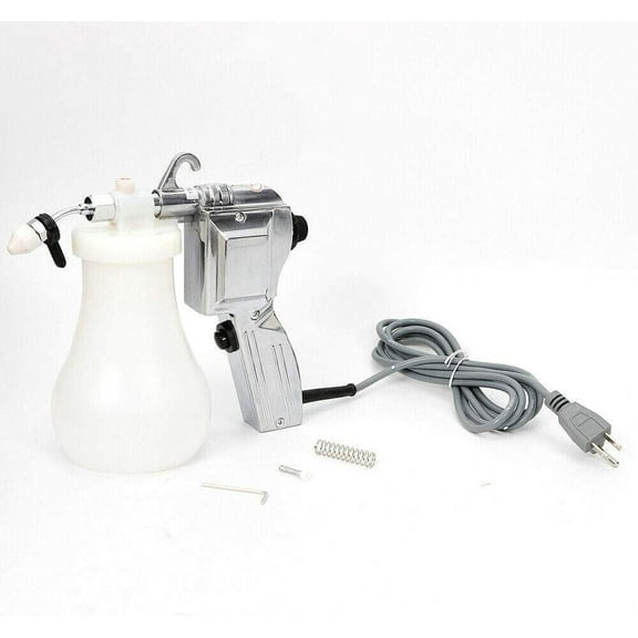 FETCOI Textile Cleaning Spray Gun, 110V 60W Electric Textile Spot Cleaning Gun 1-2ML/S Spray Printing Pressure Gun, Spray Gun Paint Sprayer for Base Coats, Metallic Paint, Whole Car Spraying