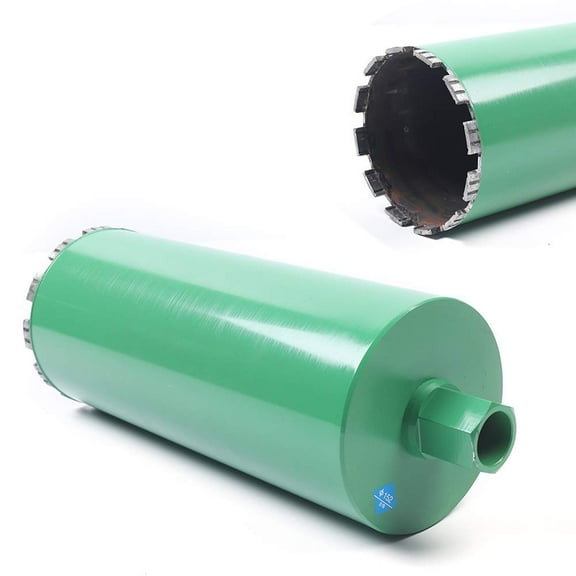 FETCOI Wet Drill Core Bits for Hard Concrete, Granite, Brick and Block, Wet Diamond Drill Bits/Hole Saws 7"