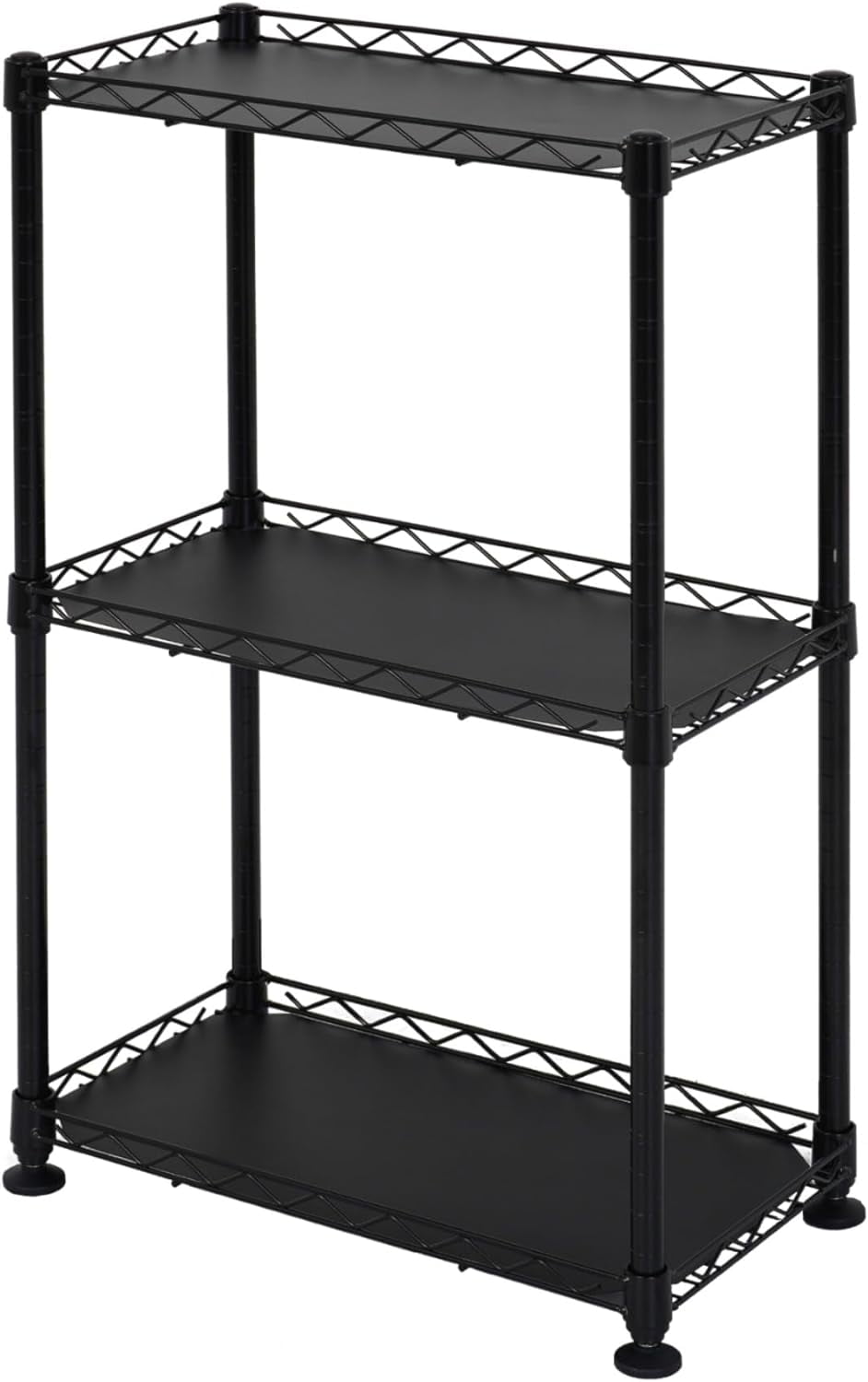 FETON 3Tier NSF Certified Wire Shelving MultiPurpose Steel Storage