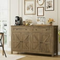 FETON 55" Buffet Sideboard with Storage, Modern Farmhouse