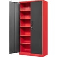 FETON Metal Storage Tall Steel File with Lockable