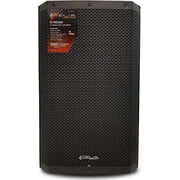 FEUR 1800 Watt Bluetooth Powered Loudspeaker for Parties - DSP Digital Signal Processor Monitor - Two Way 15 Loudspeaker with USB Port, RCA Inputs, Speakon Inputs and XLR Output - FU-PRO1590