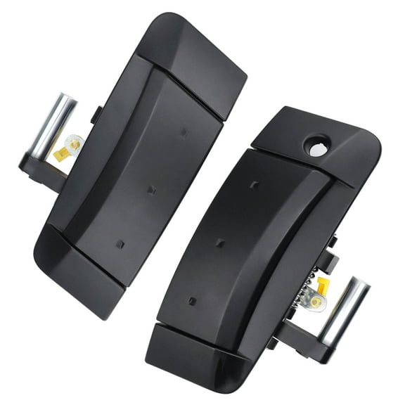 FEXON Exterior Door Handle Left Driver and Right Passenger Side Pair Kit Compatible with Nissan 350Z 2003-2009, Replace# 80607-CD41E, 80607-CD40E, Matte Black
