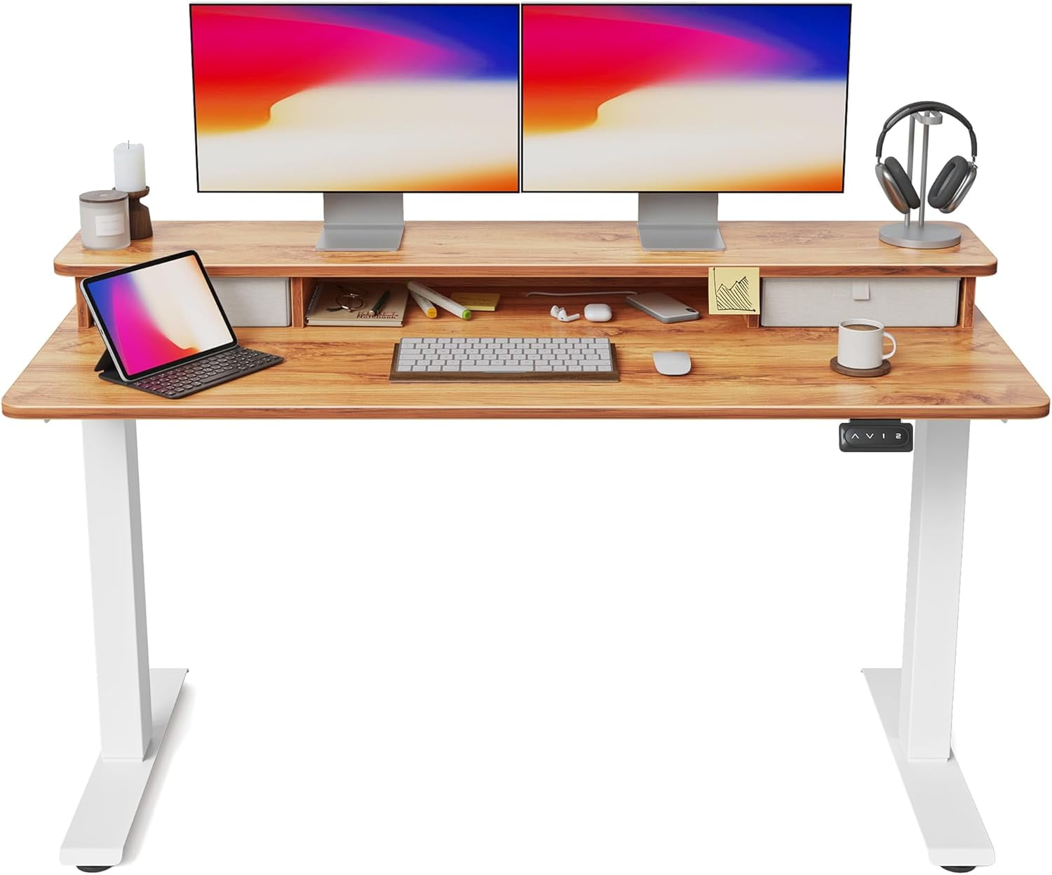 tamasab Amazon.com: Furmax Electric Height Adjustable Standing Desk