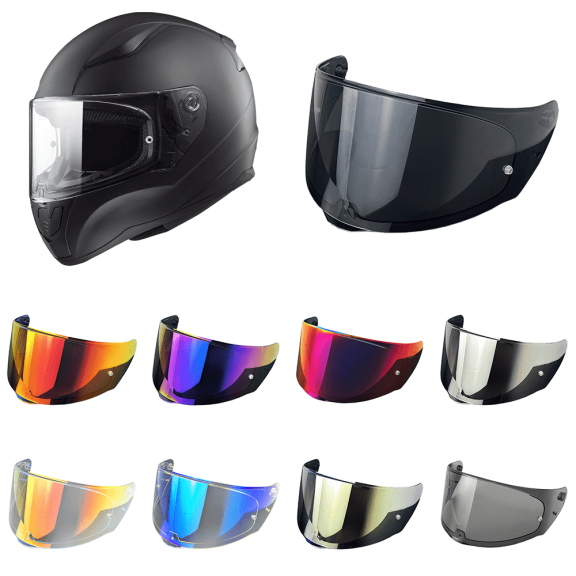 Visor for LS2 Assault, Stream, Rapid, Storm, FF320, FF328, FF353, FF800 Helmet Face Shield
