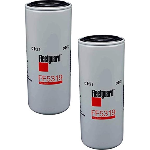 FF5319 Fleetguard Fuel, Spin-On (Pack of 2)