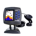 thumbnail image 1 of FF918CS-T Color Screen Wired Fish Finder with Dual Frequency, 328ft/100m Depth for Boat, 1 of 7
