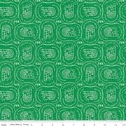 FFA Forever Blue 2 Farm Patch Green Cotton Fabric 1 yard