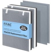 FFAC 2+4 Pack Vital 100 Replacements Filter for LEVOIT Vital 100 Air Purifier, Vital 100-RF