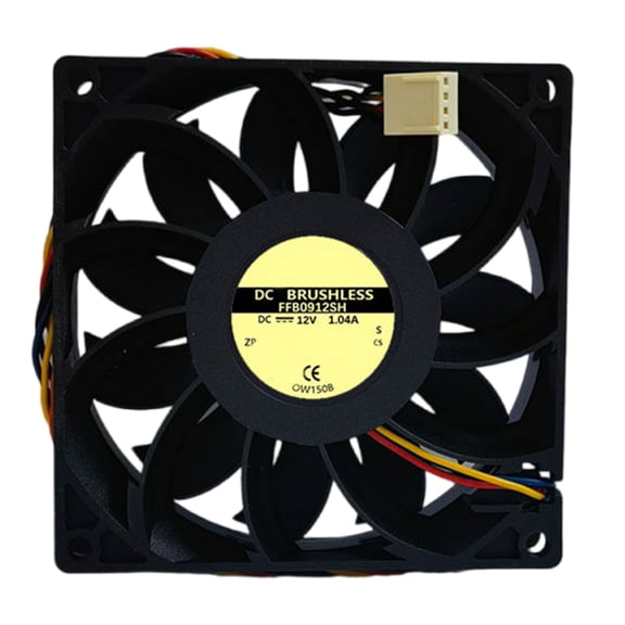 FFB0912SH 92x92x25mm PC Cooling Fan High Airflows Low Noise 4100RPM 92mm PC Fan for Enhances Heat Dissipation