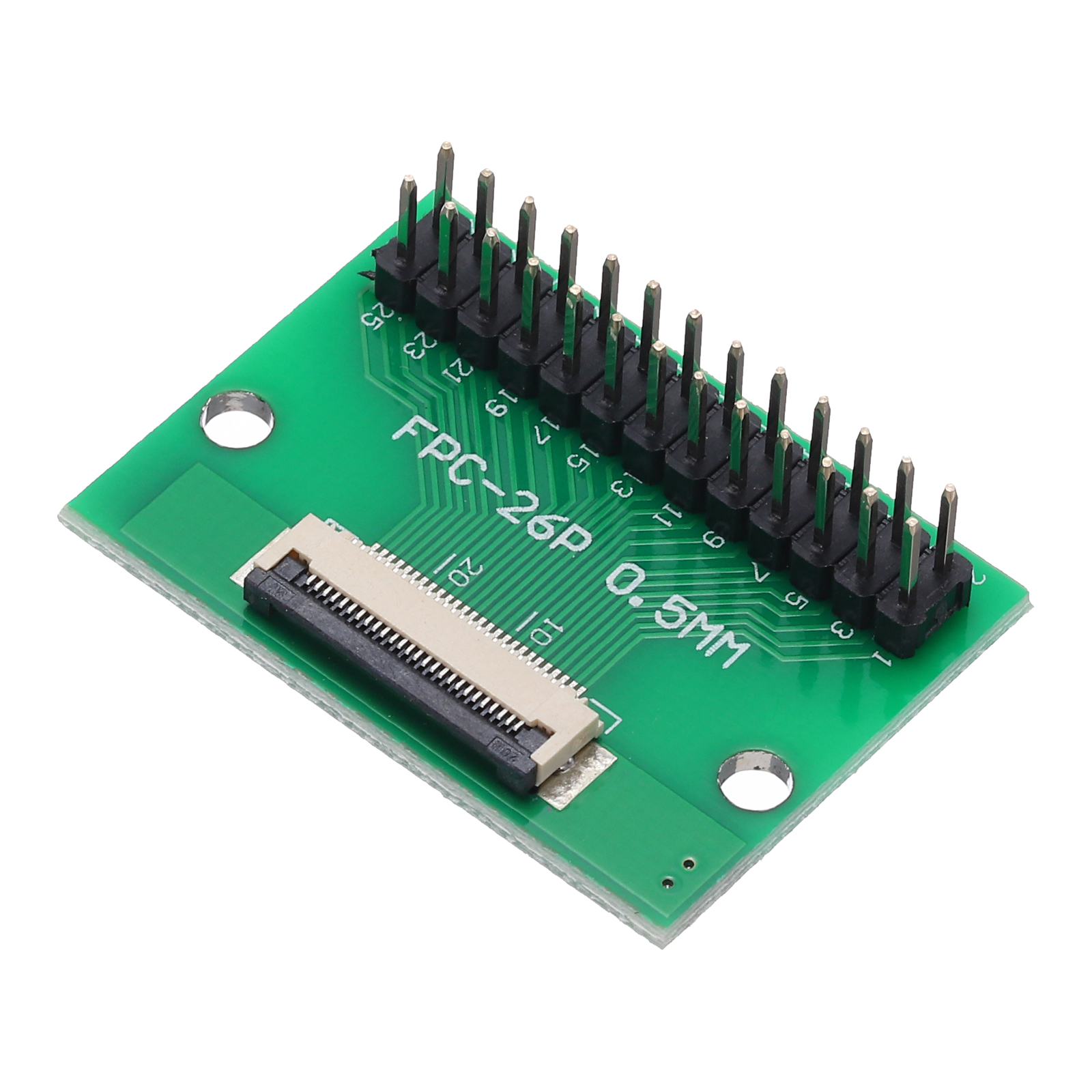 FFC FPC Connector Board 26 Pins 0.5mm Socket to 2.54mm Double Row Male ...