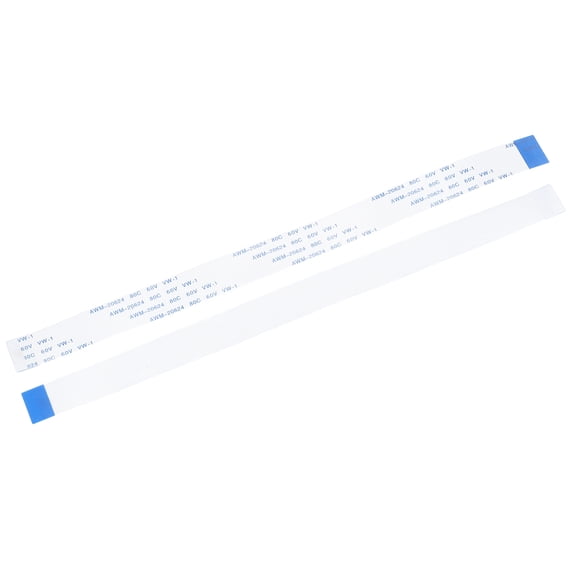 FFC Ribbon Flat Flexible Cable 24 Pin 0.5mm 200mm (B Type) for LCD Laptop 20pcs