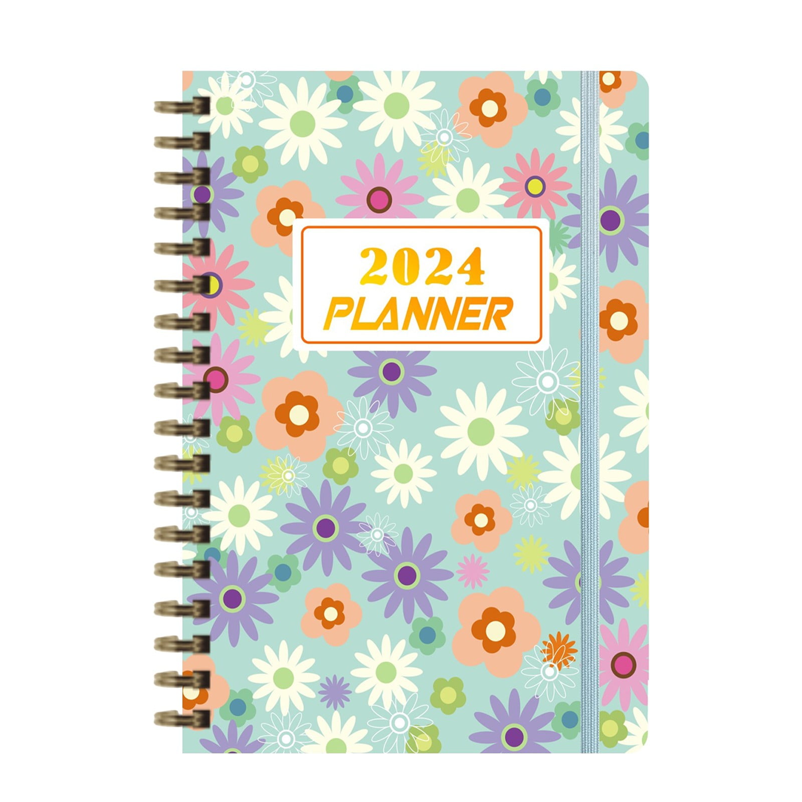 FFENYAN 20242026 Daily Planner Coil Notebook New Year's Day Efficiency